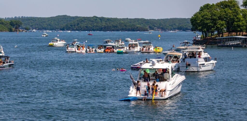 Lake of the Ozarks party cove