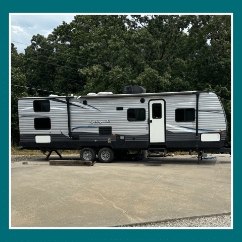 RV site 77 on-site rental
